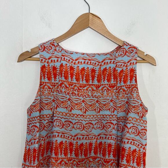 J. McLaughlin Antigua Sleeveless Linen Swing Dress Size XS - Picture 6 of 16